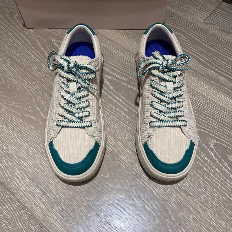 断码清仓捡漏~35码/36码女鞋灯芯绒低帮系带休闲平底板鞋百搭运动