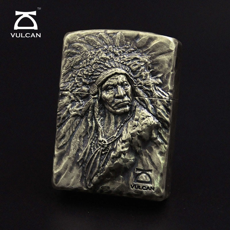 食肉者vulcan印第安酋长打火机礼