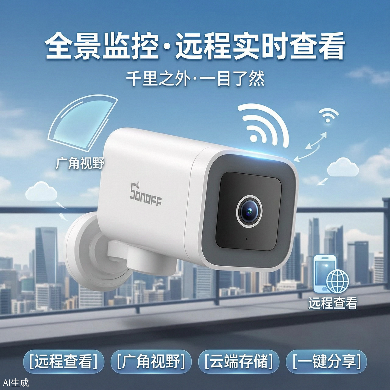 SONOFF易微联联动云存储摄