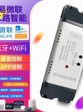 易微联ewelink2路智能语音模块app远程一键控制蓝牙+
