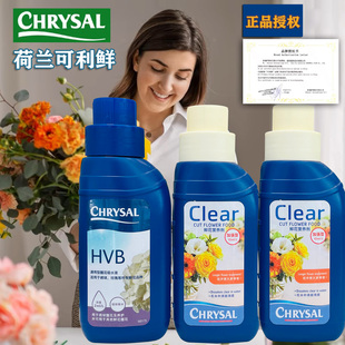 荷兰可利鲜鲜花保鲜剂清亮小瓶hvb水养鲜切花延长花期通用型