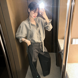 韩国进口 天丝领带衬衫 官网直邮 Calon 2025冬 Partysu