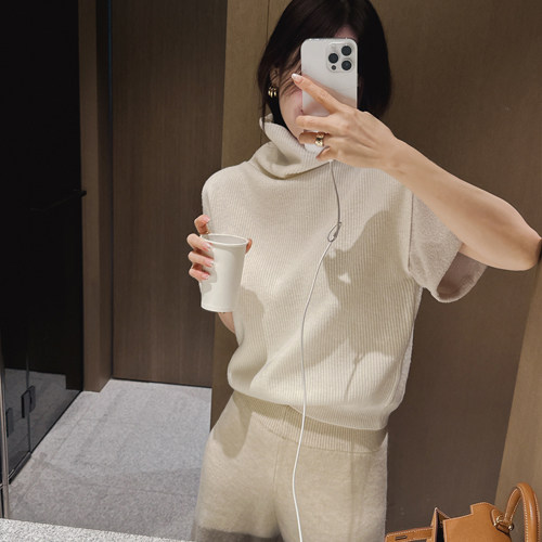 partysu 韩国进口  官网直邮 冬季  Hush  羊毛高领背心
