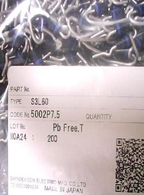 二极管S3L60-5002P7.5    S3L60    全新原装现货