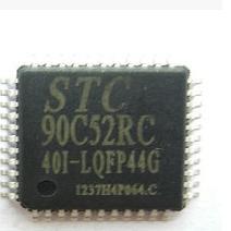 单片机 STC90C52RC-40I-LQFP44    STC90C52RC   QFP  全新原装
