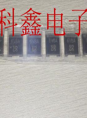 单向TVS二极管 SMBJ6.8A  P6SMBJ6.8A  600W  丝印6V8A  SMB