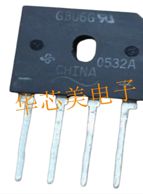全新原装GBU6G  GBU6M  GBU6K  GBU6J  VIS整流桥堆 6A 扁桥