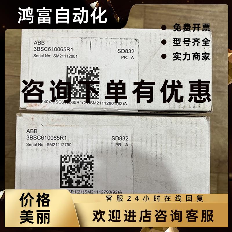 议价全新原装ABB电源模块3BSC610068R1 SS832 SD832 SD833 现货出