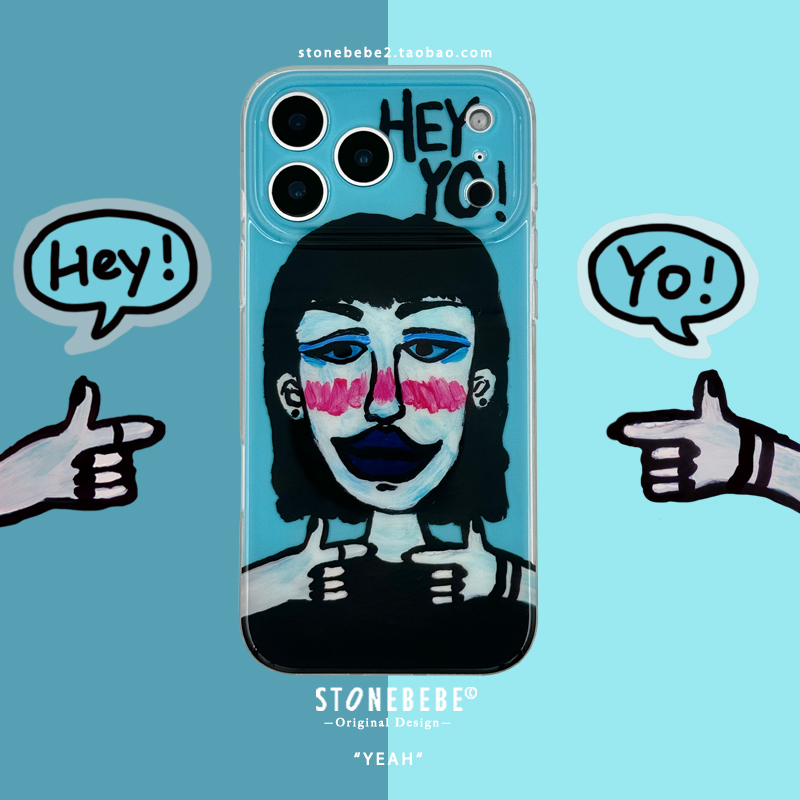 原创小众保护套甜酷女孩