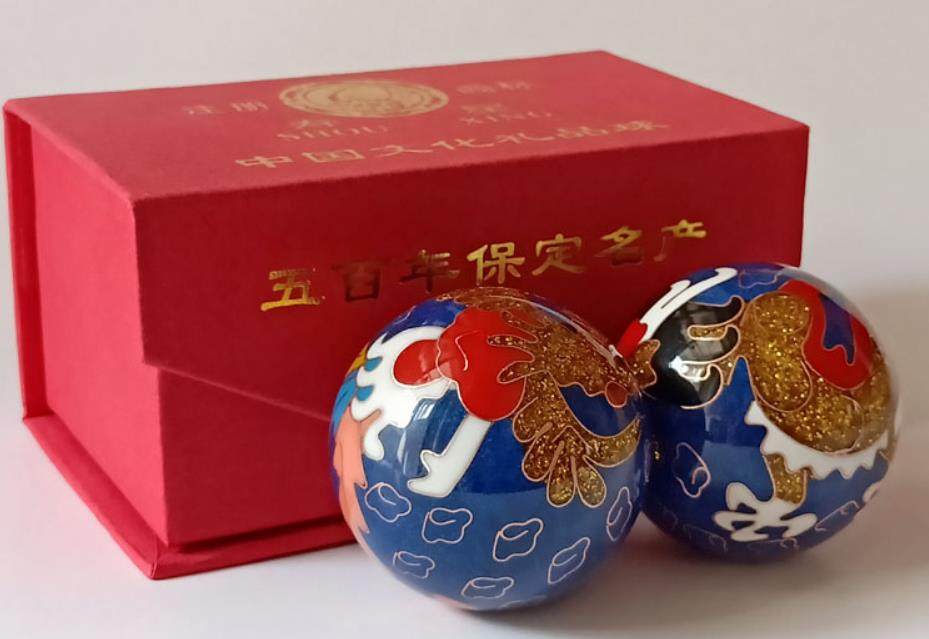 保定铁球三宝特产景泰蓝50mm保定铁球球中老年保健手球 空心铃音,运动/瑜伽/健身/球迷用品,健身球/保健球,淘宝优惠券,粉丝福利购,淘宝优惠卷