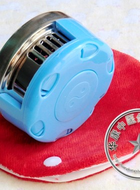 加厚不锈钢艾灸盒随身灸布套单联温灸艾炙罐温灸罐艾条艾柱