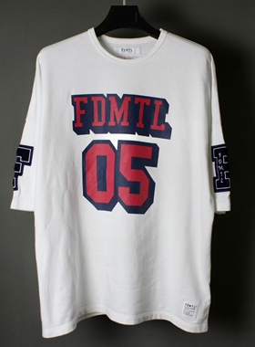 仰泳商店 FDMTL 复古街头日产刺绣贴布胶印短袖T恤vintage古着