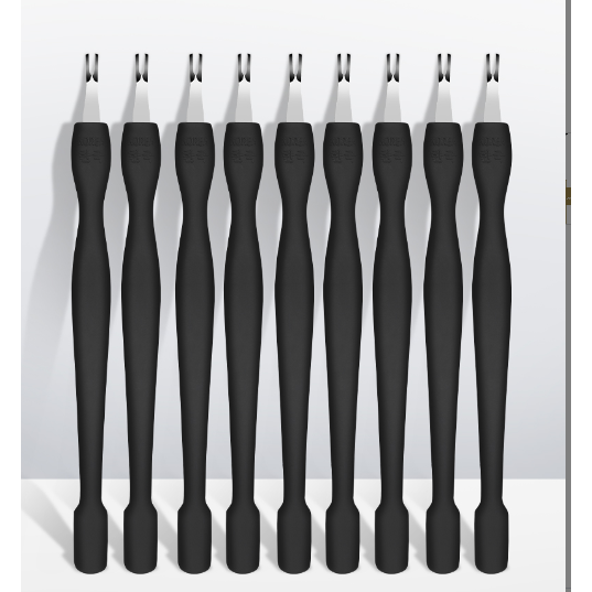 韩系死皮叉铲去死皮刀推叉美甲工具锋利v型手部修手指甲边缘倒刺x