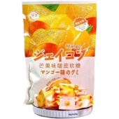 芒果味软糖水果味啵皮软糖凝胶软糖儿童小零食夹心果味橡皮糖440g