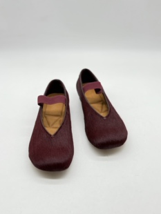 26春 德芙琳 正品 优雅甜美 法式 柔软 玛丽珍 芭蕾单鞋 女 马毛