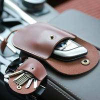 Мужская вместительная и большая ключница, универсальный замок, сумка через плечо, отрывной чехол, «сделай сам», из натуральной кожи