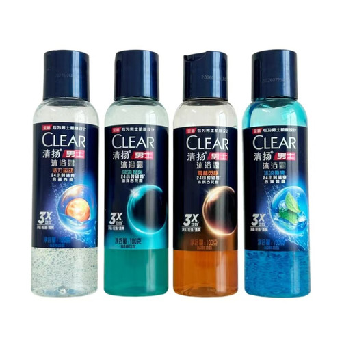 清扬雨林秘境旅行装男士沐浴露