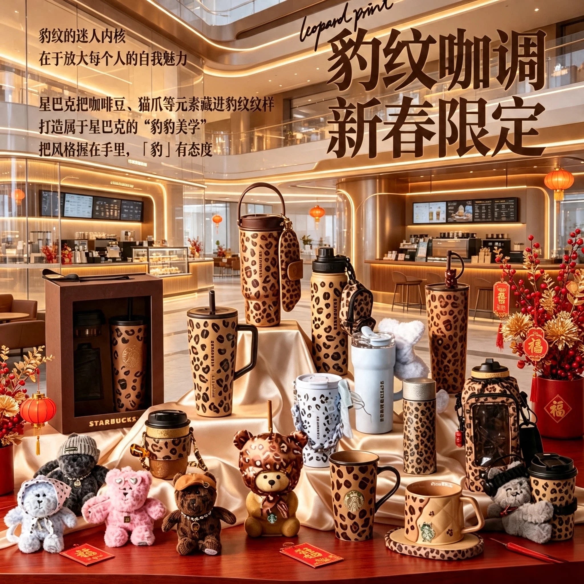2026年星巴克杯子一起开星会员节日礼盒电脑包陶瓷杯保温杯吸管杯