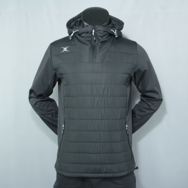 只有小码 前后夹棉两侧蜂巢复合面料 G家男款大童款连帽运动棉衣