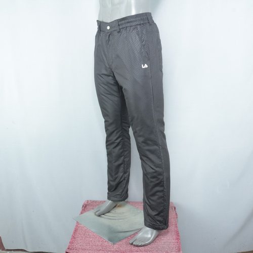 满印格子印花 密可柔防风防泼水面料 原旦外矛F男款轻薄夹棉长裤