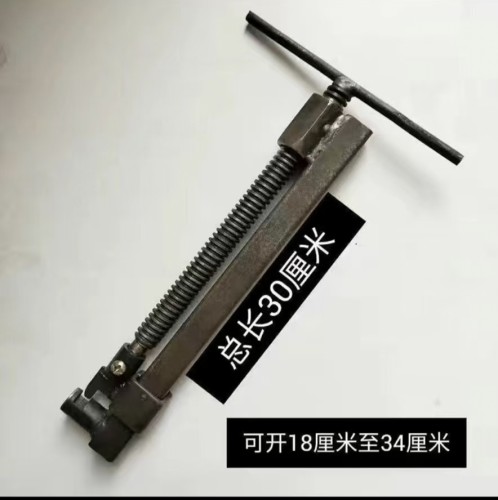 开夹器圆钢手工夹螺纹钢扁钢夹子单向钥匙锁大号起夹器踏板正反器