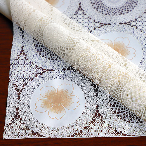 正方餐桌布防水防烫免洗四方桌布