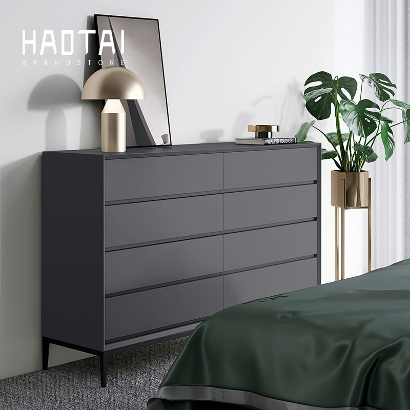 意式极简八斗柜大容量收纳