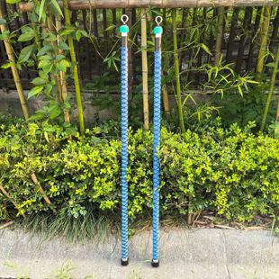 嘉善户外夹网可伸缩碳素杆双杆 夹网杆子渔网套装 尼龙原丝鱼网