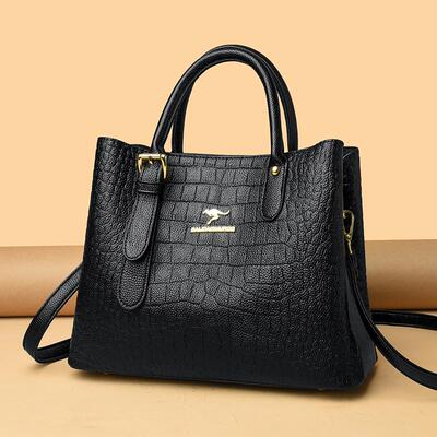 大容量手提包印花通勤托特