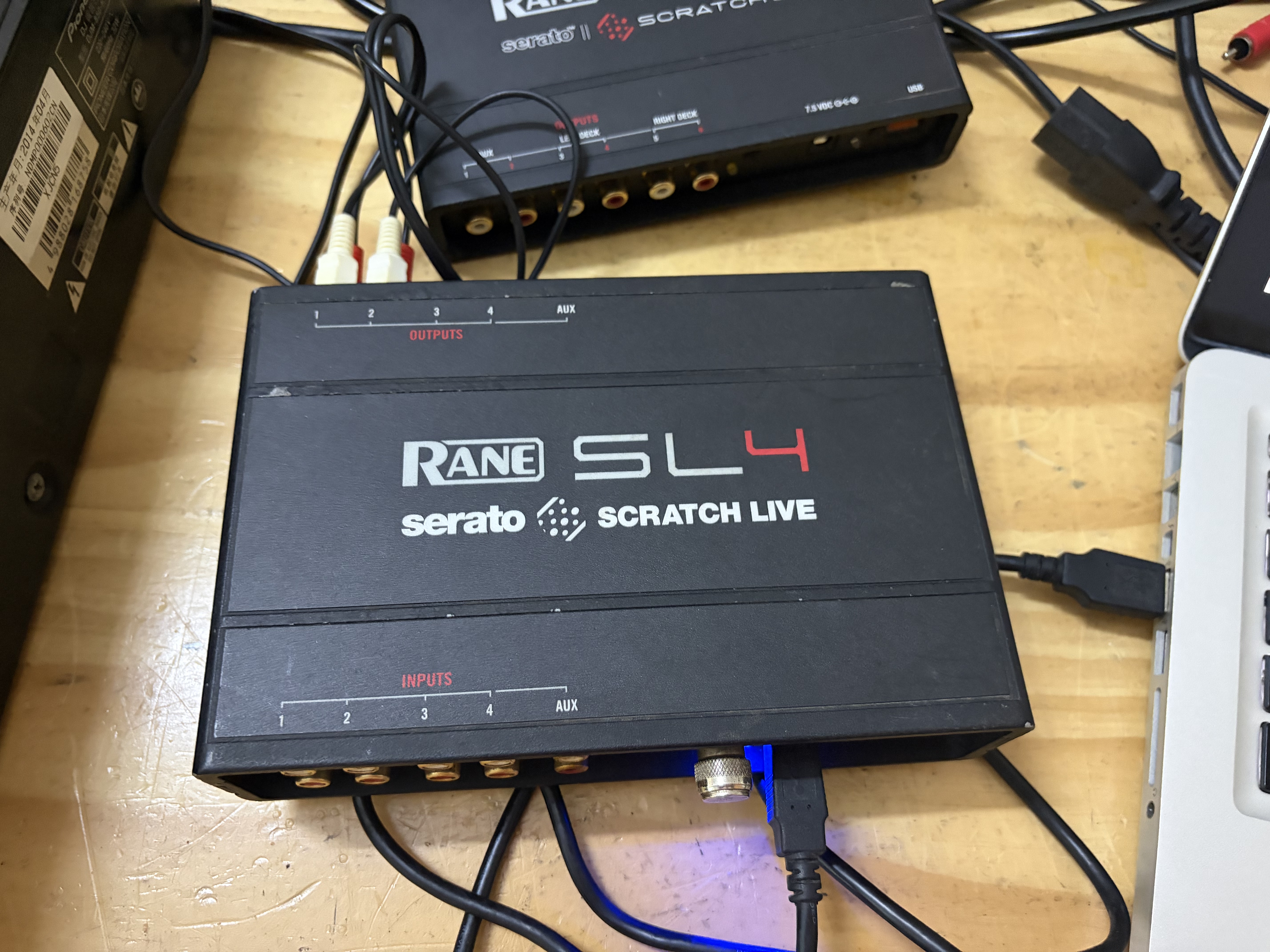 RANE SL4声卡 莱恩四代声卡 DJ打碟声卡 正常使用 DJ声卡