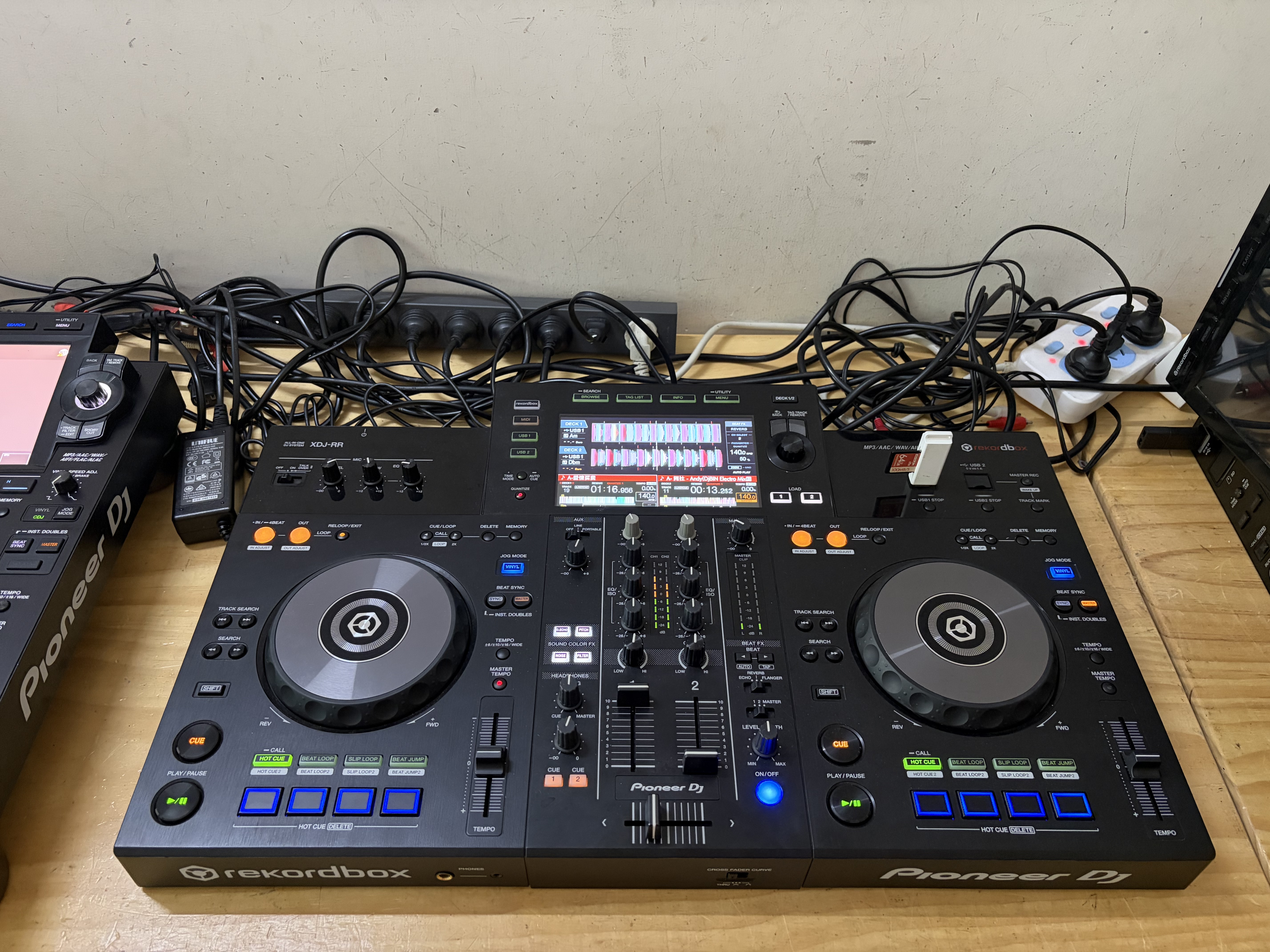先锋 pioneer XDJ-RR数码xdjrr打碟机rr控制器U盘一体机
