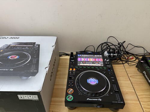 先锋 pioneer CDJ3000打碟机单台 成色OK 正常使用 酒吧DJ设备