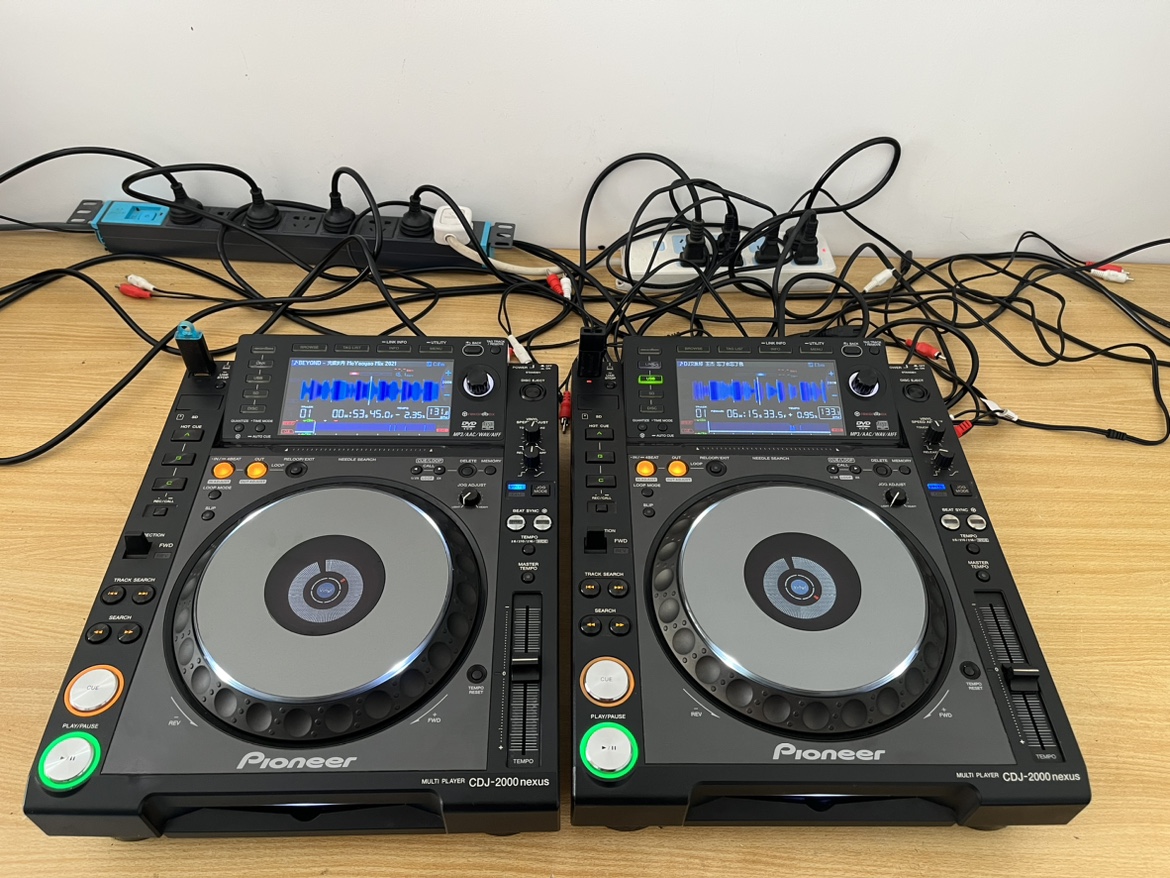 pioneer 先锋2000二代打碟机 CDJ2000nexus 2台 正常使用 实物 影音电器 打碟机 原图主图