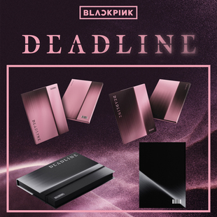 正版 BLACKPINK新专辑 粉墨 迷你3辑 DEADLINE 小卡周边 CD碟片