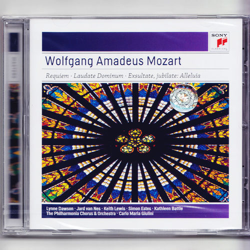 原装正版 Wolfgang Amadeus Mozart 莫扎特 安魂曲 朱里尼 CD唱片