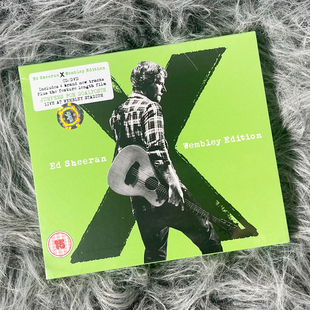 WEMBLEY 艾德希兰 DVD碟片 SHEERAN 专辑 黄老板 EDITION