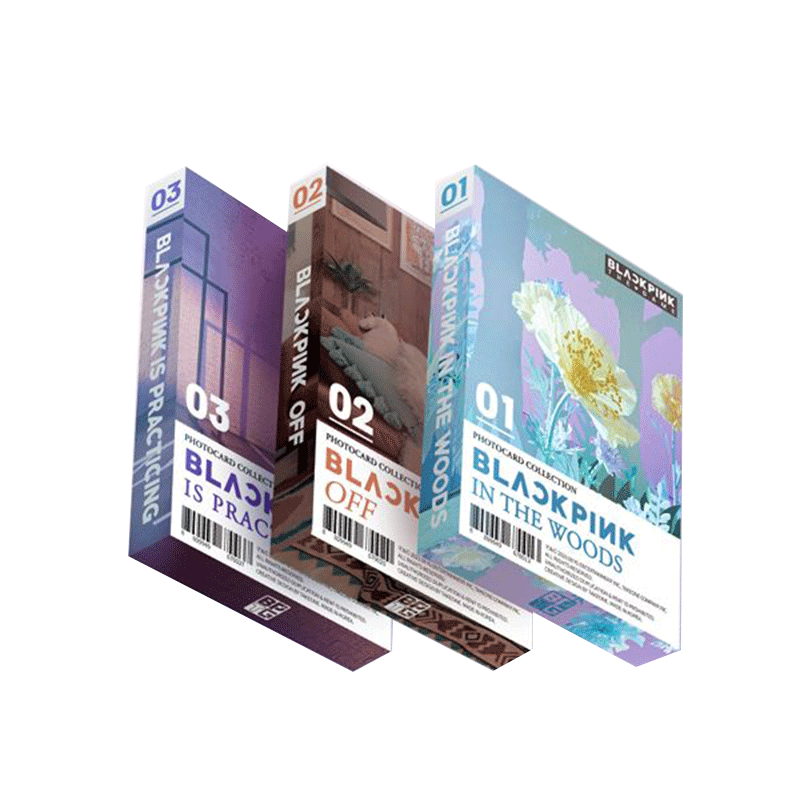 BLACKPINK 粉墨游戏周边 THE GAME PHOTOCARD 官方正版小卡贴纸