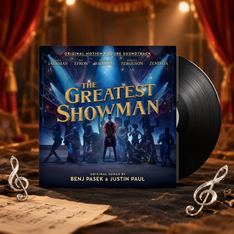 正版 马戏之王 The Greatest Show man 黑胶LP唱片 电影原声