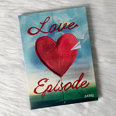 正版 乐童音乐家 AKMU 迷你3辑 LOVE EPISODE CD明信片折叠海报