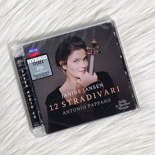 Stradivari 无编码 Janine 进口CD Jansen SACD 现货 十二名琴