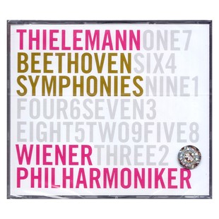 正版 进口CD碟片 贝多芬交响曲全集 蒂勒曼 88875112822 6CD 现货