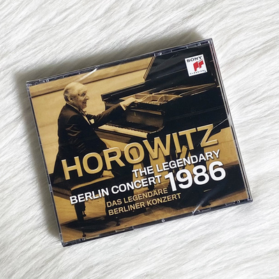 现货正版 霍洛维茨 1986 柏林传奇音乐会 2CD Vladimir Horowitz