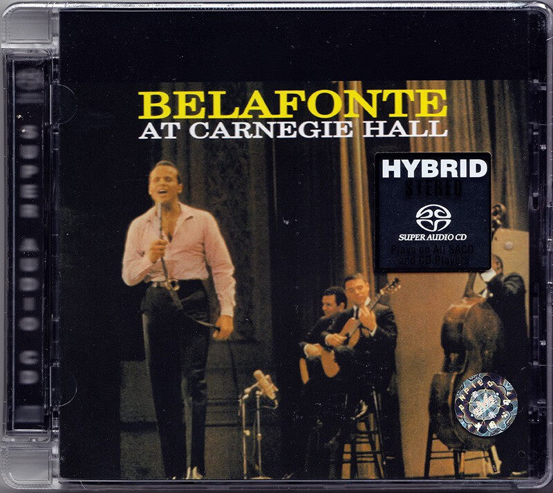 贝拉方特在卡内基 HARRY BELAFONTE AT CARNEGIE HALL SACD碟片
