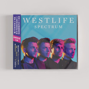 正版 西城男孩专辑 Westlife Spectrum CD+歌词本 实体唱片