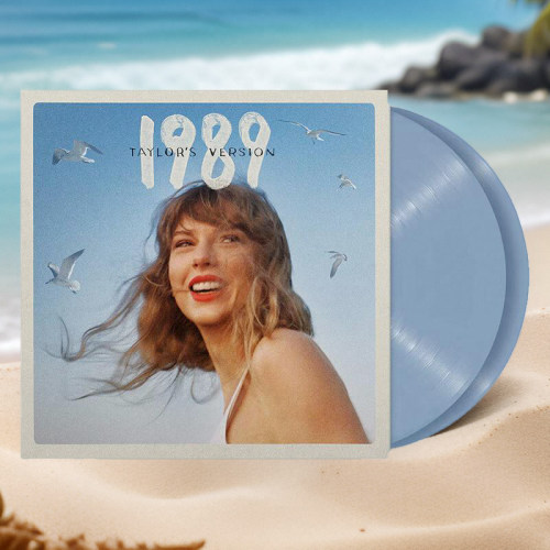 泰勒斯威夫特专辑 TAYLOR SWIFT 1989 重录版 蓝胶 2LP黑胶唱片