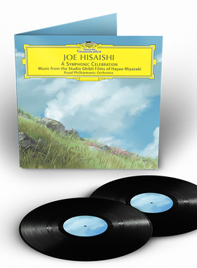 现货 久石让 A Symphonic Celebration 吉卜力交响乐 2LP黑胶唱片
