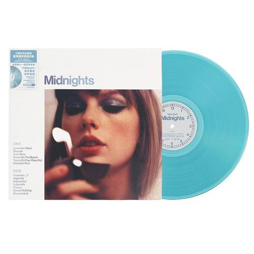 霉霉 泰勒斯威夫特专辑 TaylorSwift Midnights 彩胶 LP黑胶唱片