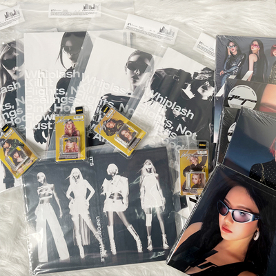 正版 吒 aespa专辑 Whiplash 迷你5辑 官方CD小卡写真海报明信片