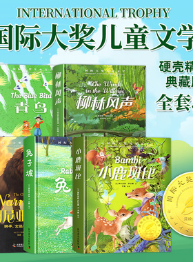 精装硬壳国际大奖儿童文学系列正版全套10册 适合三四五六年级阅读课外书必34年级上下册获奖文学经典书目小学生小鹿斑比柳林风声