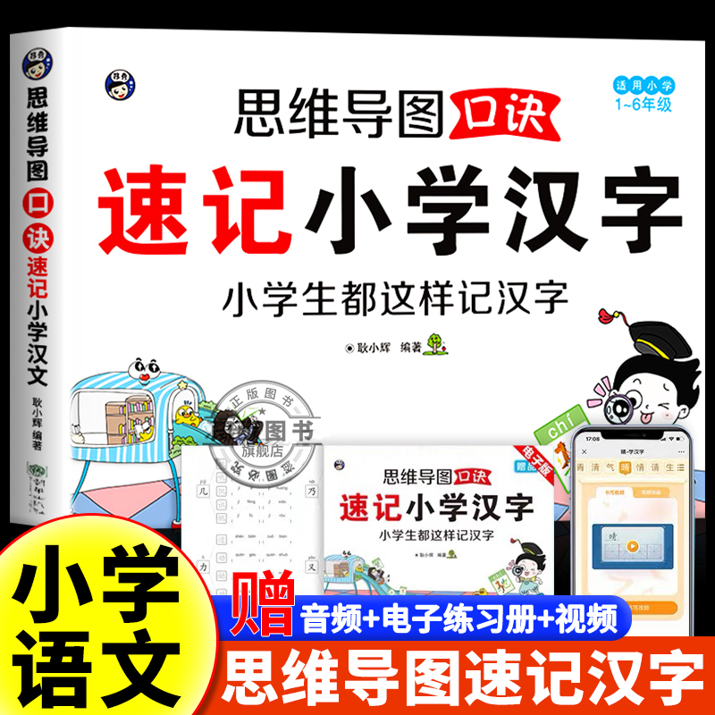 小学生思维导图速记汉字升级版